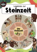 Vorschau - Stationenlernen - Die Steinzeit - Lege- & Lesekreis - Deckblatt