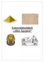 Vorschau - Stundenentwürfe - Materialpaket "Altes Ägypten" Jg. 5+6 inkl. Lösungen - Seite 1