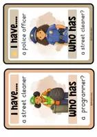 Aperçu - Préparation de séquence / Séquence complète - Jobs (I have.. who has..?) Game - Page 2