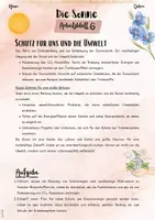 Vorschau - Arbeitsblätter - Die Sonne: Schutz der Umwelt | Nachhaltigkeit (5. & 6. Klasse Nawi, Biologie) - Seite 2