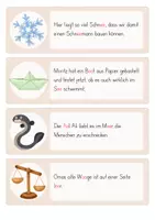 Vorschau - Arbeitsblätter - Schleichdiktat/ Laufdiktat Doppelvokale / doppelte Selbstlaute | 12 Karten | 3./4.Kl - Seite 3