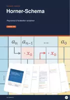 Vorschau - Arbeitsblätter - Horner-Schema Polynome & Nullstellen verstehen - Deckblatt