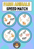 Vorschau - Spiele - Farm Animals / On the farm: Speed match (Wortschatzspiel) - Deckblatt