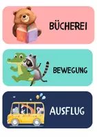 Vorschau - Präsentationen/Tafelbilder - Schilder Vorklasse Klassenraum - Seite 3