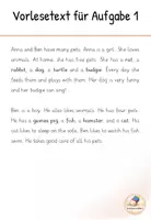 Vorschau - Test - Probearbeit im Fach Englisch - Pets - Seite 2