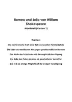 Vorschau - Unterrichtsreihen - Romeo und Julia von William Shakespeare (Arbeitsheft) - Seite 1
