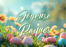 Aperçu - Cartes / Images - Puzzle verticale de Pâques - Page de couverture