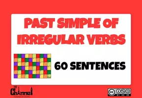 anteprima - Materiale interattivo - PAST SIMPLE OF 60 IRREGULAR VERBS – Board Game & List - Pagina 1
