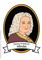 Vorschau - Bildkarten - Tafelkarten Georg Friedrich Händel - Berühmte Komponisten Klasse 3-6 - Seite 2