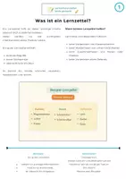 Vorschau - Arbeitsblätter - Lernstrategien: Lernzettel erstellen – Schritt für Schritt (Klasse 5–7) - Seite 2