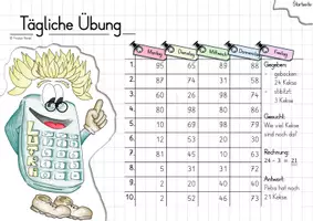 Vorschau - Interaktives Material - Mathestarter Klasse 2 - TÜ (01. Woche) - Seite 3