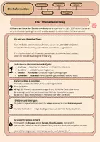 Vorschau - Unterrichtsreihen - Fallakte Wittenberg – Warum hängt ein Zettel an der Kirchentür? - Seite 1