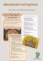 Vorschau - Unterrichtsreihen - Ablasshandel und Fegefeuer – Warum daraus ein Konflikt mit Luther entstand - Deckblatt