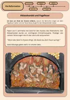 Vorschau - Unterrichtsreihen - Ablasshandel und Fegefeuer – Warum daraus ein Konflikt mit Luther entstand - Seite 1