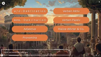 Vorschau - Arbeitsblätter - Flipbook Latein: Crashkurs-Grammatik Formenlehre mit interaktiven Übungen - Seite 1