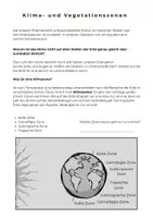 Vorschau - Mal- und Bastelvorlagen - Klimazonen und Vegetation - Seite 2