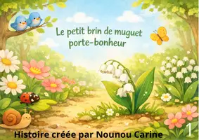 Aperçu - Cartes / Images - Le petit brin de muguet porte bonheur - Page de couverture