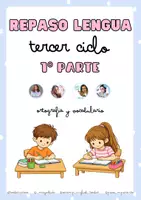Vista previa - Refuerzo / NEE / Materiales de apoyo - COMPLETO CUADERNILLO DE LENGUA TERCER CICLO PARTE 1 - Portada