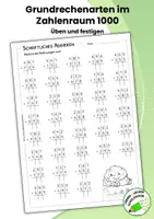 Vorschau - Arbeitsblätter - Mathematik Wiederholung Klasse 3 – Jahresstoff | Arbeitsblätter, Übungen & Lösungen - Seite 2