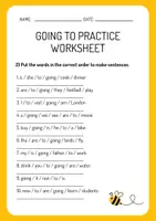 Vorschau - Arbeitsblätter - Going To Future-Practice Sheet - Seite 2