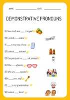 Vorschau - Arbeitsblätter - Demonstrative Pronouns- Grammar Practice - Seite 2