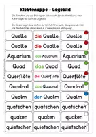 Vorschau - Arbeitsblätter - Abenteuer ABC 2 – Übungsmappe Buchstabenverbindung Qu - Seite 3