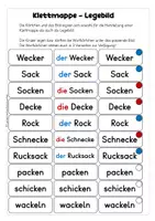 Vorschau - Arbeitsblätter - Abenteuer ABC 2 – Übungsmappe ck | Arbeitsblätter, Leseübungen & Schreibtraining - Seite 3