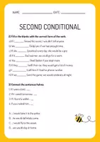 Vorschau - Arbeitsblätter - Second Conditional Worksheet -Grammar Practice - Seite 3