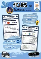 Aperçu - Feuilles d'exercices - Fichier KIT Compréhension écrite CP "progression graphémique" - Page 1