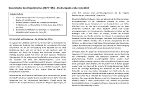 Vorschau - Arbeitsblätter - Arbeitsblatt + Quellen: Das Zeitalter des Imperialismus (1870-1914) - Die Aufteilung Afrikas - Seite 2