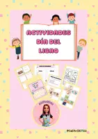 Vista previa - Manualidades / Dibujos para colorear - 📚✨ Pack de Actividades Día del Libro ✨📚 - Portada