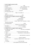anteprima - Compiti in classe/Test - Verifica su superlativi-possessivi-dimostrativi-indefiniti - Pagina 1