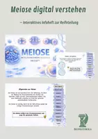 Vorschau - Interaktives Material - Meiose digital verstehen – Interaktives Infoheft zur Reifeteilung - Deckblatt