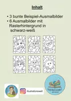 Vorschau - Mal- und Bastelvorlagen - Earth Day Ausmalbilder Kunst / Vertretung / ich bin fertig Aufgabe / Tag der Erde - Seite 1