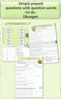 Vorschau - Arbeitsblätter - Simple present-questions with question words- to do - Übungen - Deckblatt