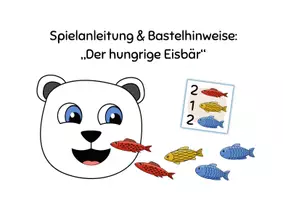 Vorschau - Spiele - Lernspiel "Füttere den Eisbär": Zählen und Mengen interaktiv üben - Seite 1