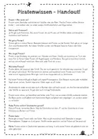 Vorschau - Arbeitsblätter - Piraten Wissen Grundschule – Infotexte, Heft, Quiz & Auswertung - Seite 2