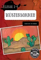 Vorschau - Mal- und Bastelvorlagen - Wüstensommer - Kunst für die Klassen 2-4 - Seite 1