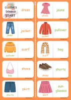 Vorschau - Spiele - Clothes Shopping - Domino und Lesespiel - Seite 1