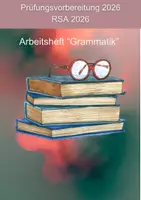 Vorschau - Arbeitsblätter - Arbeitsheft Grammatik RSA 2026 - Deckblatt