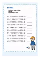 Vorschau - Arbeitsblätter - Schriftliche Divisonsaufgaben. Hochstellige Aufgaben - Seite 1
