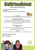 Vista previa - Juegos / Gamificación - Copa Mundial de Fútbol 2026 – Banderines España | Decoración para el aula y actividad para alumnos - página 1