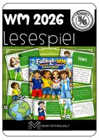 Vorschau - Spiele - Lesespiel Fußball WM 2026 für Klasse 5/6 - Deckblatt