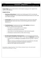 Vorschau - Klassenarbeiten - Aufgabentyp 4a Analyse und Interpretation eines Romanauszugs: Mord im Orient-Express (Agatha Christie) - Figurencharakterisierung - Seite 1