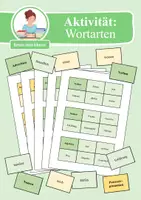 Vorschau - Arbeitsblätter - Wachsendes Materialpaket XXL: Wortarten - Seite 1