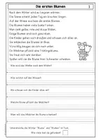Vorschau - Arbeitsblätter - Frühling, Deutsch, 1/2 Klasse u. DAZ, Materialpaket wachsend - Seite 3