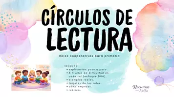 Vista previa - Unidades / Secuencias / Situaciones de Aprendizaje - Círculos de lectura paso a paso en castellano - página 1