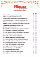 Vista previa - Hojas de trabajo - Pascua - Pâques: Histoire et traditions européennes - página 2