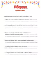 Vista previa - Hojas de trabajo - Pascua - Pâques: Histoire et traditions européennes - página 3