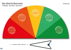 Vorschau - Fördermaterial/Inklusion - Ethisches Barometer - Begründungsschablone für den Ethikunterricht - Seite 2